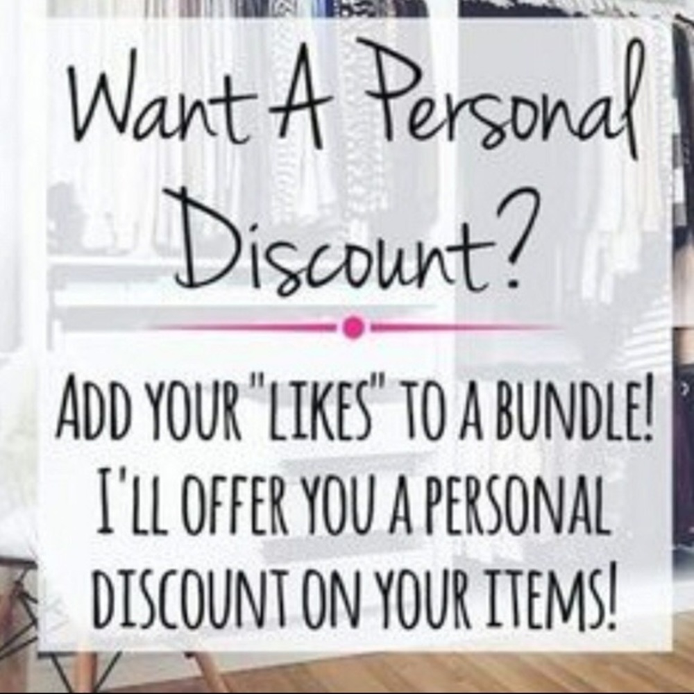 Personal Discount - Not for sale